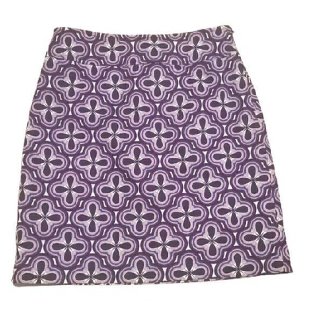 [Ann Taylor] Purple Mini Skirt - Size 0